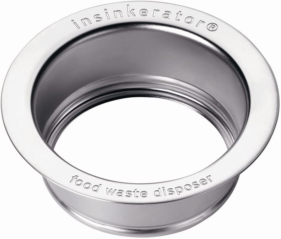 INSINKERATOR Kitchen Sink Flange for INSINKERATOR Garbage Disposal, FLG-SS, Stainless Steel (One Size)