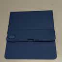 Harvopu Compatible for iPad 11th 10th Generation Case with Keyboard, Folio Cover with Pencil Holder, Multi-Touch Trackpad, 7 Color Backlit, Detachable Keyboard for iPad (A16) 11th/10th Gen (Navy Blue)