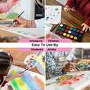 2 x Bluebird 12 Pcs Professional Artist Paint Brush Set for Acrylic Paintings - Acrylic Paint Brushes for Water, Oil Painting - Brushes for Canvas, Fabric & Watercolors