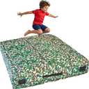 SaferBounce Crash Pad for Kids Sensory | Big 5Ft x 5Ft, 3Ft x 4Ft Or 3Ft x 3Ft | Autism Sensory Crash Mat for Jumping Play | Crashpad | Soft Foam Landing Pad | Giant Mat Pillow | Climbing, Gymnastics