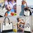 Panelee 2 Pcs Teacher Appreciation Gifts Teacher Canvas Tote Bag Thank You Gifts for Women Student End of Year Graduation