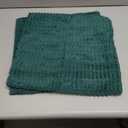 MIULEE Pack of 2 Christmas Dark Green Corduroy Decorative Pillow Covers 18x18 Inch Soft Boho Striped Throw Pillow Covers Modern Farmhouse Home Decor for Sofa Living Room Couch Bed