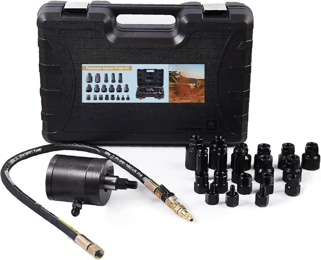 Pneumatic Injector Puller Tool Diesel Injector Puller Set for Diese EnginesDiesel Injector Extractor Master kit 21 pcs (8mm)
