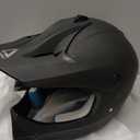 TRIANGLE Youth Kids Dirt Bike Helmet DOT Approved, Full Face Motocross Set (Black, Large)