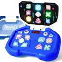 Fast-Push Puzzle Games | Electronic Bounce Fidget Toys | Educational Early Learning for Ages 3-12 | Boys & Girls | Navy Blue | Birthday & Party Gifts