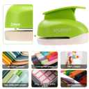 HAUSTGO File Tab Punch, File Tab Puncher for Paper Crafts, File Tab Craft Punch for Scrapbooking, Bullet Journals, Bible Tabs, Making Cards, Planners, Billing Hanging Files