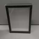 Geetery 24 Pack 5x7 Shadow Box Small Shadow Box Bulk Display Case Wood Picture Frame with Acrylic for Photos Dried Flower Tickets Sports Memorabilia Wedding Bouquets Awards (Black)