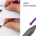 Fold 6 S Pen Fold Edition Compatible Galaxy Z Fold 5/6 Phones Only, Slim 1.5mm Pen Tip, 4,096 Pressure Levels, Z Fold5/6 Pen Fold Edition (Oriange)