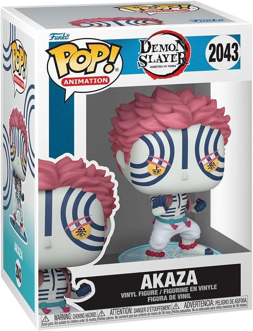 Funko Pop! Animation: Demon Slayer - Akaza - Collectable Vinyl Figure - Gift Idea - Official Merchandise - Toys for Kids & Adults - Anime Fans - Model Figure for Collectors and Display