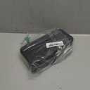 SONGMICS HOME Travel Jewelry Case, Travel Jewelry Box Organizer with Mirror, 4.1 x 8 x 2.4 Inches, Stitching, Portable, Gift Idea, Ink Black UJBC180B01