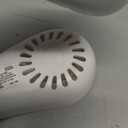Neck fan, hanging vaneless adjustable