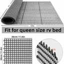 RV Mattress Underlay Pad, Ventilated Non-Slip Design, 83x59 inches, for RV/Camper/Boat, 83 inches x 59 inches x 0.7 inches