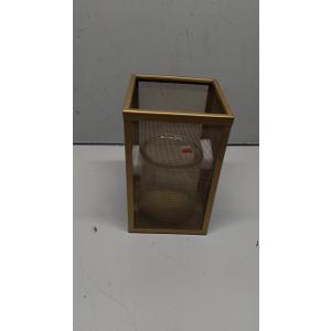 Gold Candle Holder 6x10in