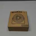 BESKAR USB Small Desk Fan, Portable Fans with 3 Speeds Strong Airflow, Quiet Operation and 360Rotate, Personal Table Fan for Home,Office, Bedroom - 3.9 ft Cord (Rose Pink)