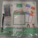 Baby's First Year Calendar with Stickers by Bright Day - 1st Year Tracker - Baby Memory Book for Girls to Document and Cherish Baby First Year Milestones,- Milestone Keepsake for Baby Boy with Pocket