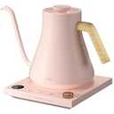 INTASTING Electric Kettles, Gooseneck Electric Kettle, ±1℉ Temperature Control, Stainless Steel Inner, Quick Heating, for Pour Over Coffee, Brew Tea, Boil Hot Water, 0.9L Pink