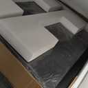 36Wx11Dx30H Tall Metal Planter Box with Removable Middle Partition and Adjustable Feet, Outdoor Elevated Planters for Patio, Yard, Deck | Easy Assembly, Drainage Holes, Black