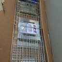 SZHLUX 32" Live Animal Cage Trap, Heavy Duty Folding Raccoon Traps, Humane Cat Trap for Stray Cats, Raccoons, Squirrel, Skunk, Mole, Groundhog, Armadillo, Rabbit, Catch and Release
