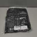 Laolitou Set of 2 Boucle Pillow Covers 18x18 Inch with Faux Leather Accents Pillow Cases Cosy Soft Couch Cushion Covers for Sofa Couch Bed Chair Bedroom Living Room Home Decor, Charcoal Black