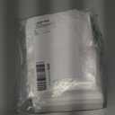 FireKylin 100 Pcs Resealable bags,5.5" x 7.9" Stand Up White Paper Bags with Matte Window, Zipper Food Storage Bags for Packaging Products, Reusable, Sealable