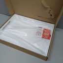 White Tray 1612" with Cut Handles - Spill Proof Decorative Tray is an Ideal Countertop Organizer for Living Rooms, Ottoman Coffee Tables, Offices, Kitchens & Serving Guests