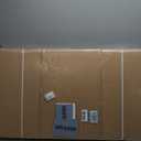 Amazon Basics Wardrobe Clothing Moving Boxes with Bar - 24" x 24" x 40", 3-Pack, Brown