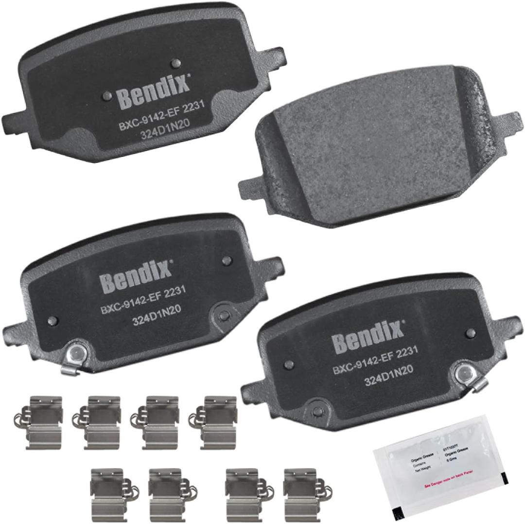 Bendix Ceramic Rear Brake Pads 