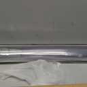 NECAUX Clear PVC Table Cover Protector 23.6 x 59.1 Inch 1.5mm Thick