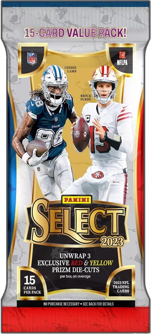 2023 Panini Select Football Jumbo Value Trading Card Pack