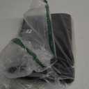 MABOZOO Indestructible Dog Beds - Chew Proof Crate Pad for Aggressive Chewers, Machine Washable Quilted Mat, Durable for Small Dogs, Black Kennel Pad (17x23 in)