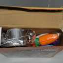 28Pcs Pretend Play Kitchen Toys, Kitchen Playset Cooking Toys Set with Stainless Steel Cookware and Accessories for Kids Toddlers Girls Boys