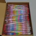 Teling 140 Pieces Colorful Stackable Buildable Crayons 11 Interchangeable Colors Pencils Party Favors DIY Mini Rainbow Crayons Pens Bulk for Painting Party Office Supplies