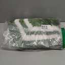 COSY HOMEER Extra Thick Bath Rugs - Anti-Slip Bath Linen Sets Mats Soft Plush 100% Strong Polyester Living Room Bathroom Water Absorbent(Green,17x27 - Inches)