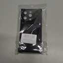 Magnetic for iPhone 15 Pro Case Rectangle, with Camera Lens Protector, Compatible with MagSafe, Shockproof Military-Grade Protection, Soft Silicone Cover for Women Men, Black