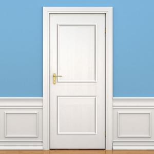 Colingmill 1 Set Peel and Stick Door Moulding Trim Kit Premade Wall Moulding Panels Flexible Self Adhesive 3D Wainscoting Panels for Mirror Window Frame Decor (Top 22"x36" and Bottom 22"x24")