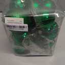 41PCS Green Christmas Ornaments Set - Shatterproof Christmas Tree Ornaments with Icicle for Holiday Party - Vintage Xmas Decorations in 4 Sizes