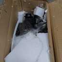 Floor Lamps for Living Room, Modern Floor Lamp with Reading Lamp, 62" Tall Standing Lamp, Beige Lampshades, Simple Pole Lamps for Bedroom/Office/Kids Room/Den(Bulbs Not Including, E26/E12 Base)