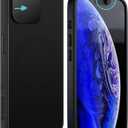 Spy-Fy Privacy Case compatible with iPhone 15 Plus with Camera Covers Front and Rear | Magsafe Compatible and Kickstand | Protect Your iPhone | 6-Foot Drop Proof | 6,7 Inch | Camera Protection | Black