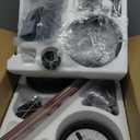 VONLUCE Ceiling Fans with Lights and Remote, 52" Ceiling Fan with 5 Blades, 6-Speeds Noiseless Reversible DC Motor for Farmhouse Bedroom Indoor, Walnut