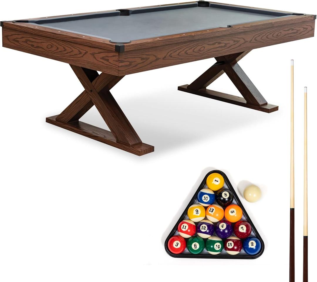EastPoint Sports Dunhill Billiard Tables Bar-Size Pool Table  Perfect for Family Game Room, Adult Rrec Room, Basements, Man cave, or Garage