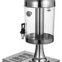 8L Jug Stainless Steel Drink Dispenser Juice Beverages Buffet Silver 3 Pack
