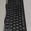 KLIM Chroma – USB RGB Gaming Keyboard, Wired PC Computer Keyboard, Membrane, Waterproof Durable, 2 ms Response, PS4/PS5 & Mac Compatible