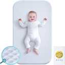 Rocking Bassinet Sheet Fitted, Ultra Soft Bassinet Mattress Protector, 1 Pack