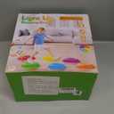 Rechargeable Stepping Stones for Kids, 6pcs Non-Slip Toddler Stepping Stones with Light & Music, Sensory Toys for Indoor and Outdoor Play, Gifts Balance Toys for Toddlers/Kids 3-5 Years Old