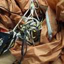 OurWarm 14FT Christmas Inflatable Outdoor Decoration Gingerbread Man, Giant Gingerbread Inflatables Christmas Decorations Outdoor with 8 LED, Christma Blow Ups Outdoor Lawn Yard Decorations