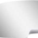 BOOLEE Mirror Glass Replacement fit for 1999-2006 GMC SIERRA CHEVY SILVERADO 2000-2006 GMC YUKON CHEVY SUBURBAN TAHOE Driver Left Side Flat Glass With Adhesives (Left Gray)