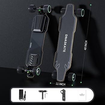 V4/V20 Electric Skateboard with Remote, 28 Mph Top Speed,22 Miles Range,1200W Hub-Motor, Longboard Skateboard for Adults ＆Teens