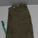 Jeans Green Button Fly Straight, Size 8