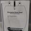 KOHLER 4636-RL-0 Cachet ReadyLatch Elongated Slow Close Toilet Seat, Soft Close Toilet Seat Quiet Lid, Contoured Grip-Tight Bumpers Installation Hardware, Apartment Essentials, White