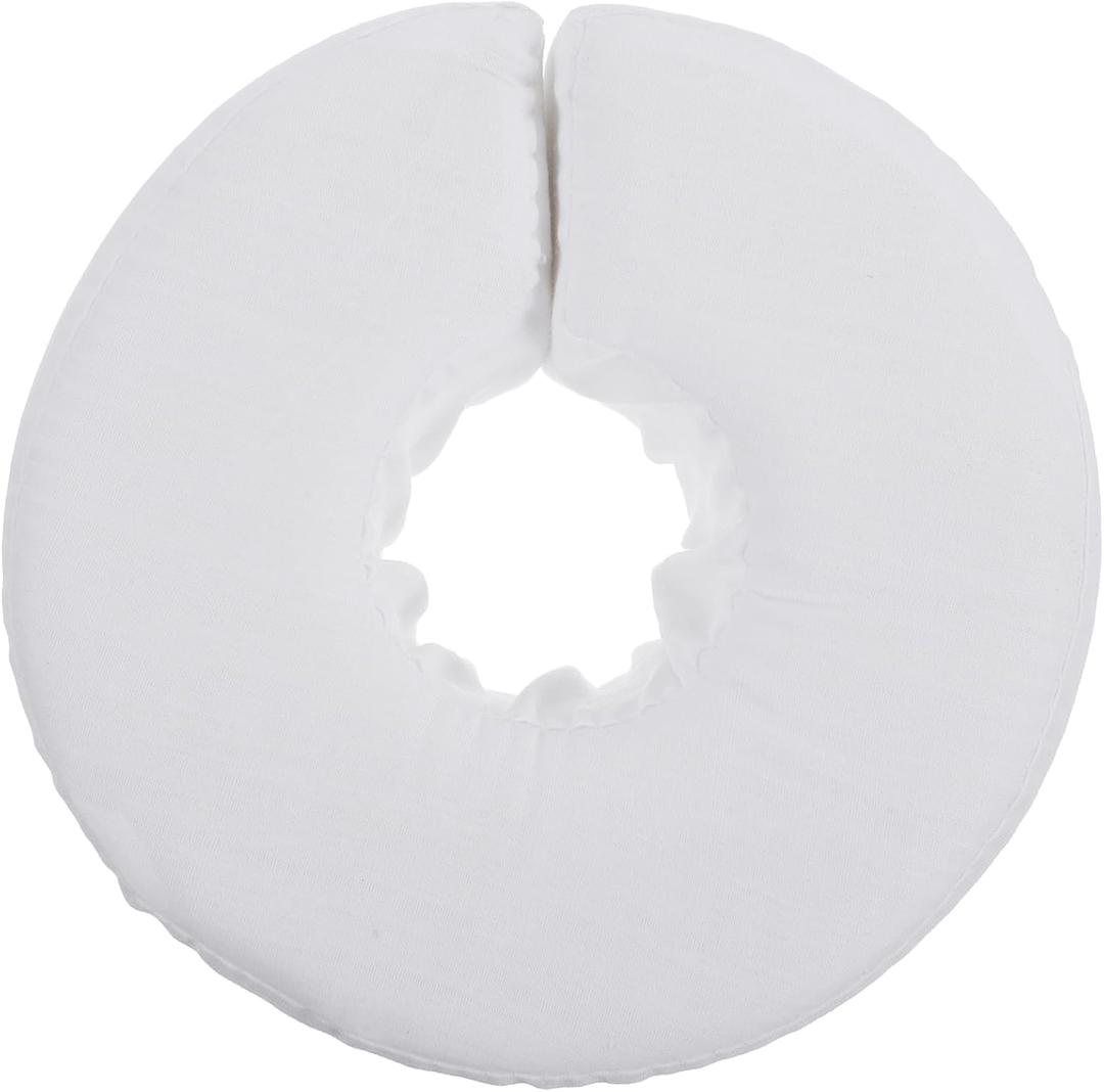 Foot Pillows for Elevation While Sleeping Rest Support Pillow with Ring Rehabilitation Bolster for Pressure Sore Prevention Bedridden Patients Foot Heel Toe Elevator for Bed, 6.69X6.69X3.93 Inch (1 Count (Pack of 1))